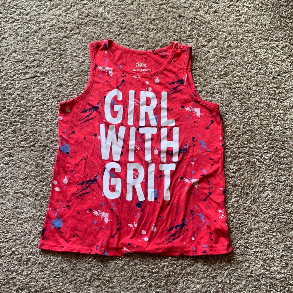 Justice tank top🍉